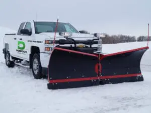 Doskoch Lawn Care Company Snow Removal Truck