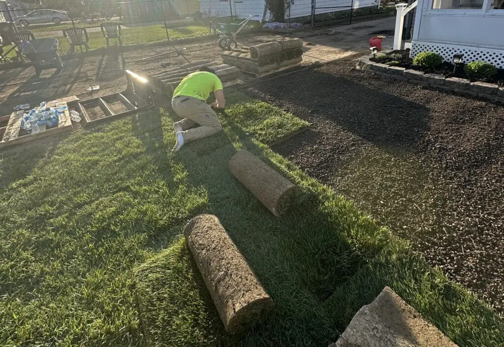 sod installation Bay Village Ohio 44140